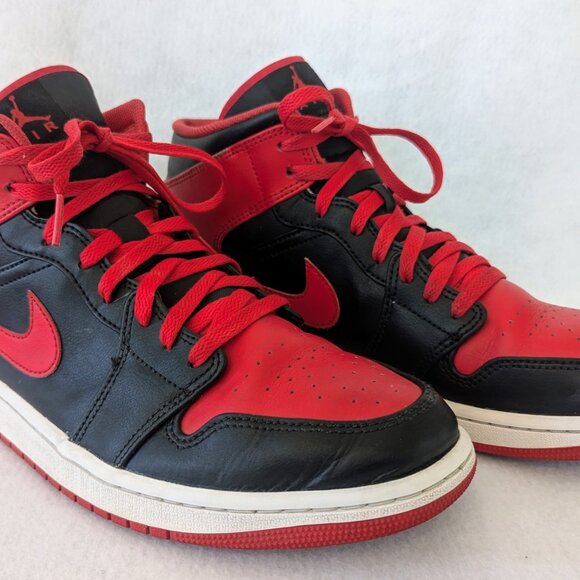 Air Jordan 1 Mid Alternate Bred Size 11 - Picture 2 of 6